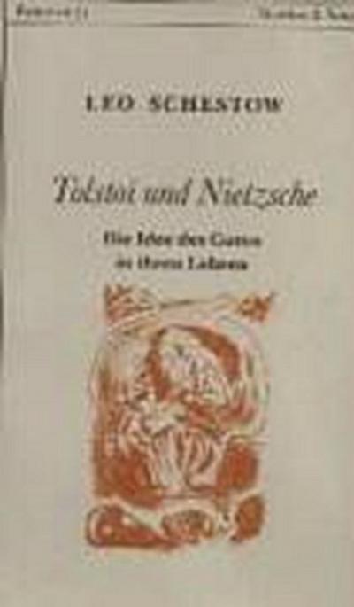 Schestow,Tolstoi+Nietzsche