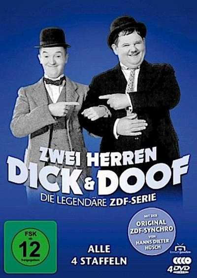 Zwei Herren Dick und Doof - Die Original ZDF-Serie. 4 DVDs