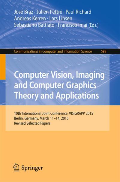 Computer Vision, Imaging and Computer Graphics Theory and Applications