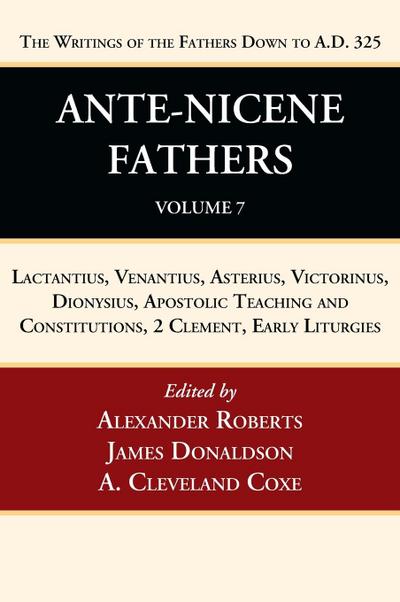 Ante-Nicene Fathers