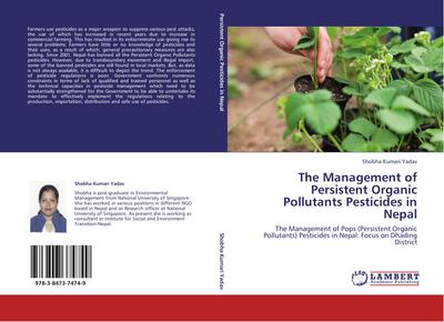 The Management of Persistent Organic Pollutants Pesticides in Nepal