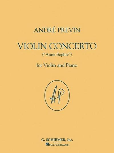 Andre Previn: Violin Concerto "Anne-Sophie"