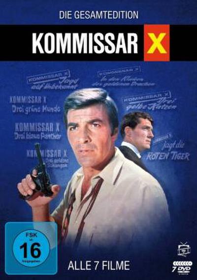 Kommissar X - Die Gesamtedition: Alle 7 Filme, 7 DVD