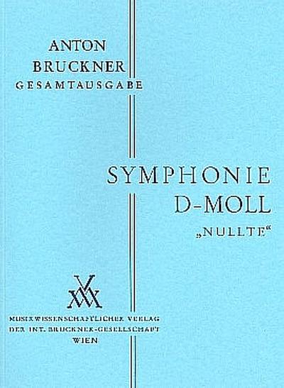 Sinfonie d-Moll Nr.0für Orchester