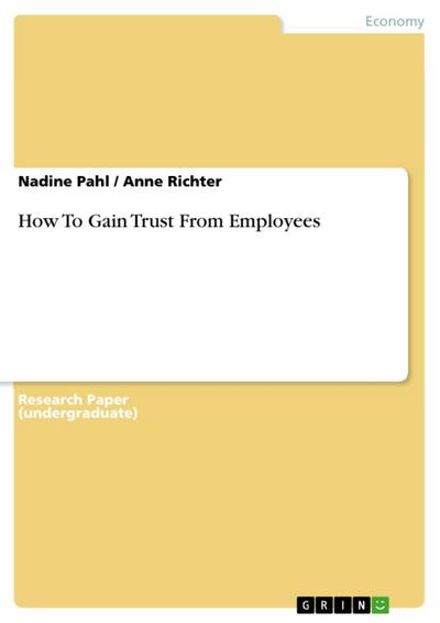 How To Gain Trust From Employees