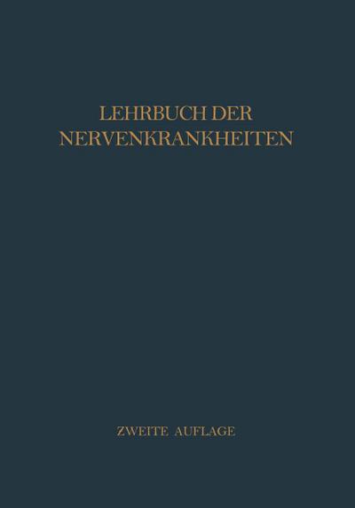Lehrbuch der Nervenkrankheiten