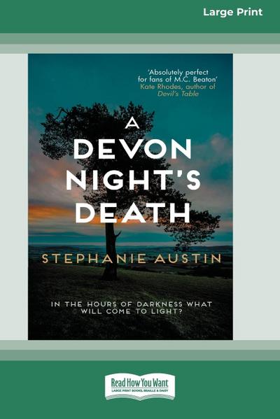 A Devon Night’s Death [Standard Large Print]