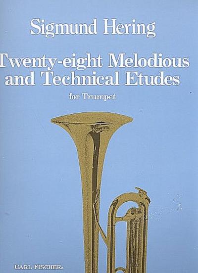 28 melodious and technical Studiesfor trumpet