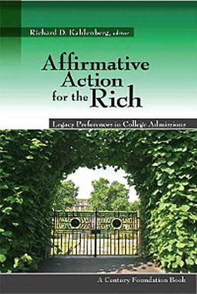 Affirmative Action for the Rich (eBook, EPUB) - Richard D. Kahlenberg
