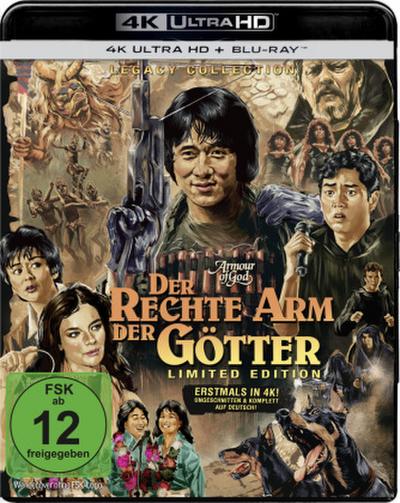Armour of God - Der rechte Arm der Götter - Legacy Collection,1 4K UHD-Blu-ray + 1 Blu-ray (Limited Edition)