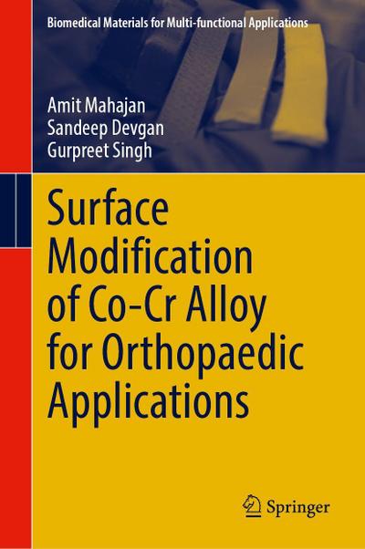 Surface Modification of Co-Cr Alloy for Orthopaedic Applications