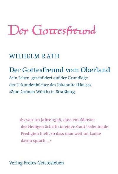 Der Gottesfreund vom Oberland