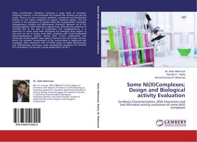 Some Ni(II)Complexes; Design and Biological activity Evaluation