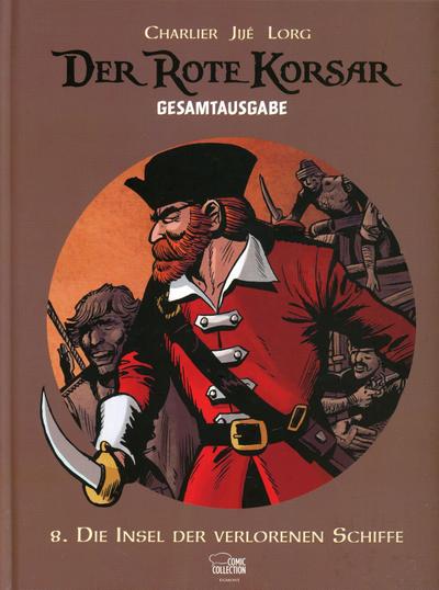 Der Rote Korsar Gesamtausgabe 08: Die Insel der verlorenen Schiffe