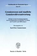 Gremienwesen und staatliche Gemeinwohlverantwortung.