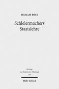 Schleiermachers Staatslehre