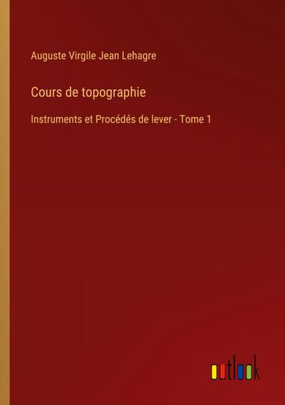 Cours de topographie