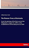 The Pioneer Press of Kentucky