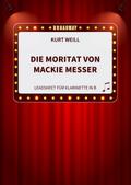 Die Moritat von MackieMesser für Leadsheet für Klarinette in B♭