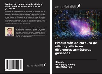 Producción de carburo de silicio y silicio en diferentes atmósferas gaseosas