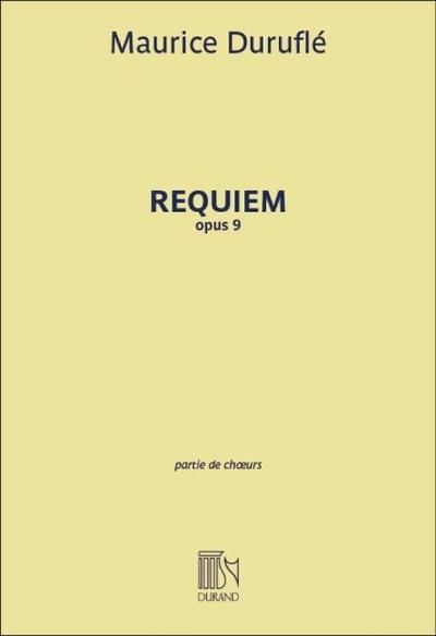 Durufle, M: Requiem, Op. 9