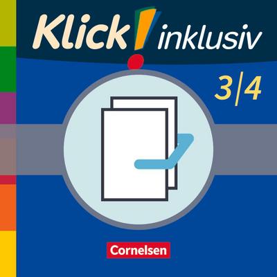 Klick! inklusiv 3./4. Schuljahr - Grundschule / Förderschule - Mathematik - Themenhefte 7-12 im Paket