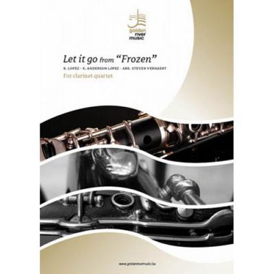 Let it go from Frozenfür 4 Klarinetten