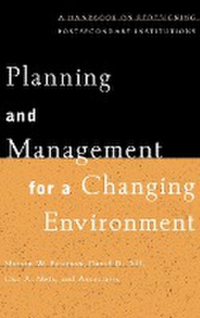 Planning and Management for a Changing Environment