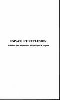 Espace et exclusion
