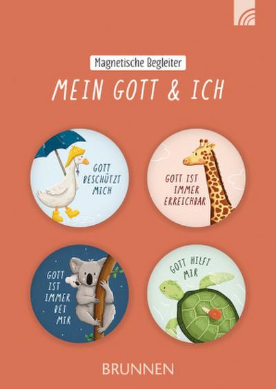 Magnet-Set: Mein Gott und ich