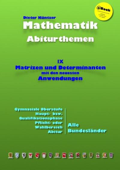 Kursthemen / Matrizen und Determinanten