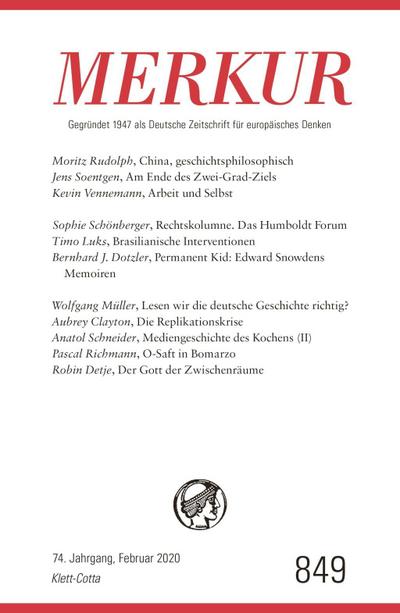 MERKUR 2/2020. Nr.849