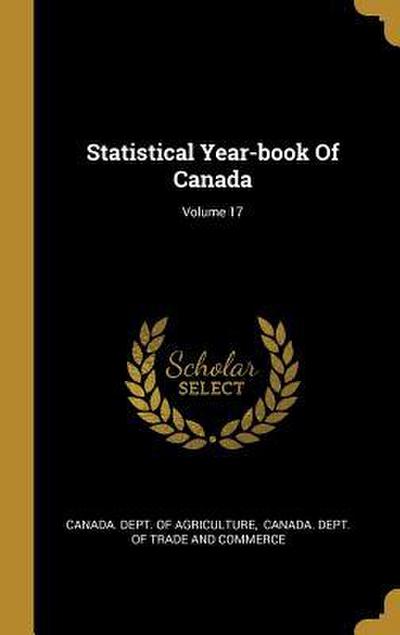 Statistical Year-book Of Canada; Volume 17