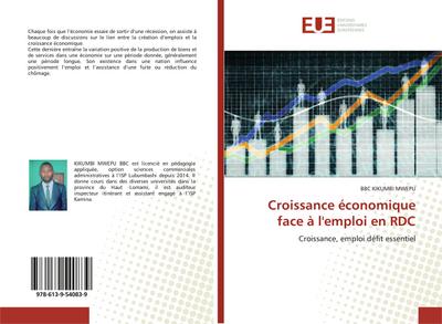 Croissance économique face à l’emploi en RDC