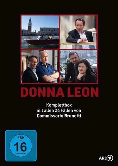 Donna Leon: Commissario Brunetti - Komplettbox (26 Filme)