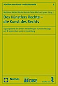 Des Künstlers Rechte - die Kunst des Rechts