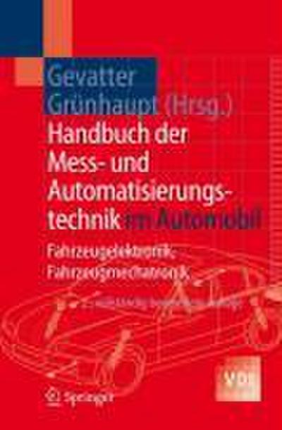 Handbuch der Mess- und Automatisierungstechnik im Automobil