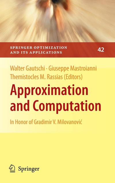 Approximation and Computation