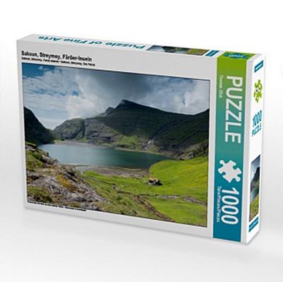 Saksun, Streymoy, Färöer-Inseln (Puzzle)