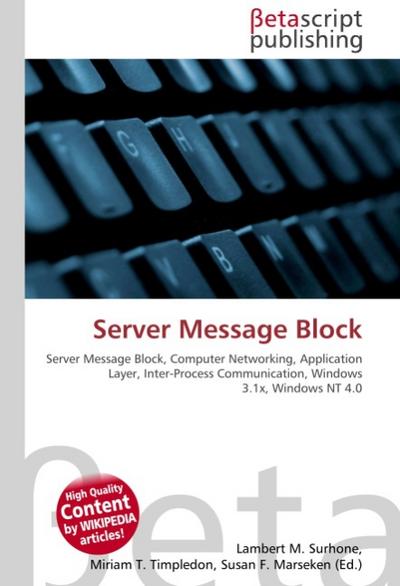 Server Message Block - Lambert M Surhone