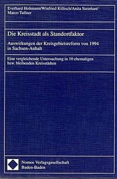 Die Kreisstadt als Standortfaktor