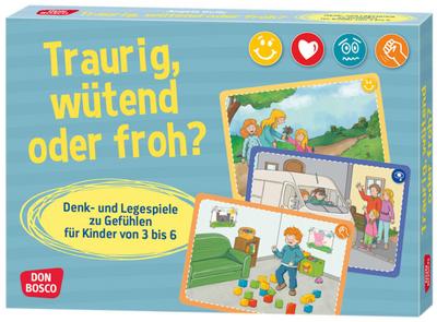 Traurig, wütend oder froh? (Kinderspiel)