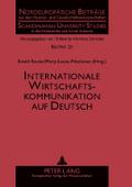 Internationale Wirtschaftskommunikation auf Deutsch