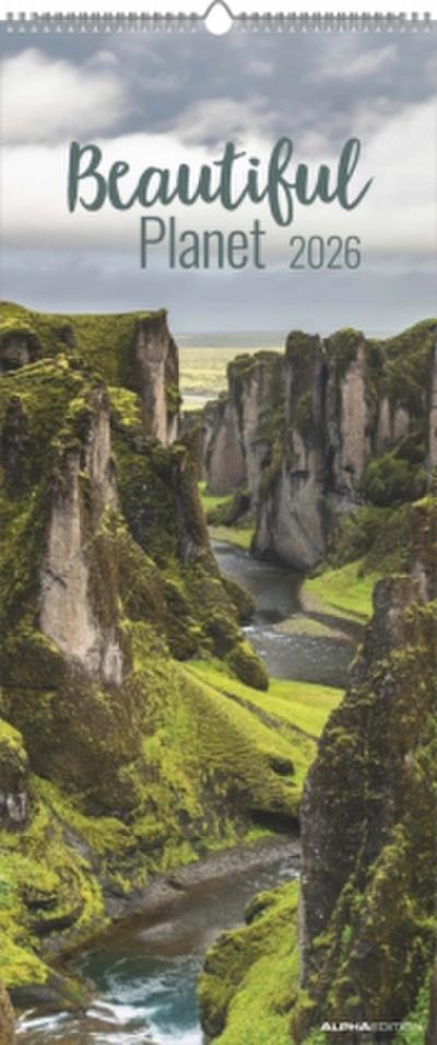 Beautiful Planet 2026 - Foto-Kalender - Wand-Kalender - 30x70