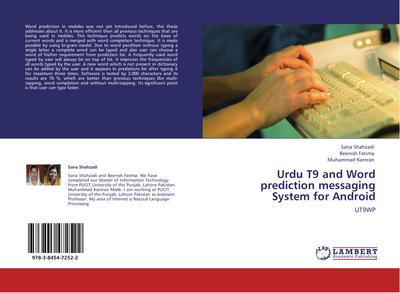 Urdu T9 and Word prediction messaging System for Android