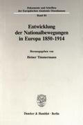 Entwicklung der Nationalbewegungen in Europa 1850-