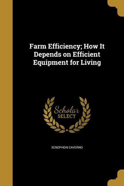FARM EFFICIENCY HOW IT DEPENDS