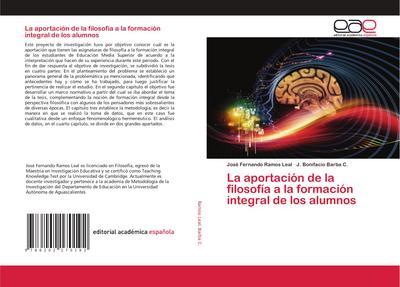 La aportación de la filosofía a la formación integral de los alumnos