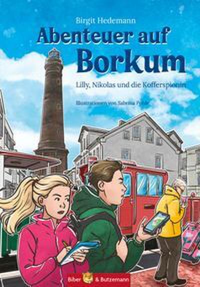 Abenteuer auf Borkum - Lilly, Nikolas und die Kofferspionin