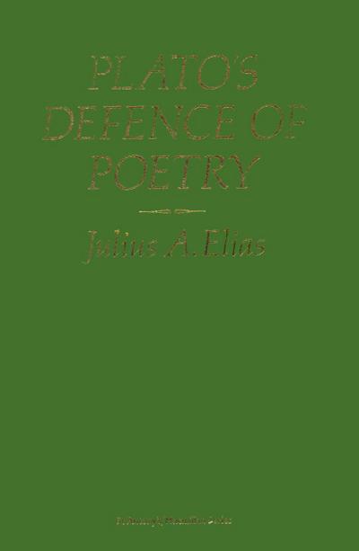 Plato’s Defence of Poetry